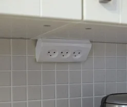 3 hjørnestikdåse med jord| Stikdåser