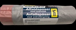 Affaldspose med snøreluk 20 L| Affaldsspande Og -Poser