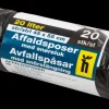 Harald Nyborg Affaldspose med snører 20 liter - sort| Affaldsspande Og -Poser