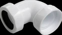 Afløbsvinkel 1 1/4'' x 32 mm - hvid| Øvrige Vvs-Artikler