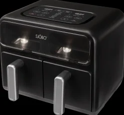 SJÖBO Airfryer 2 x 4L 2400W| Køkkenapparater