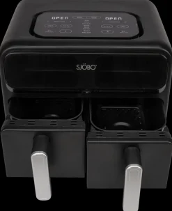 SJÖBO Airfryer 2 x 4L 2400W| Køkkenapparater
