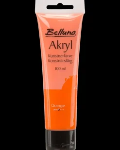 Belluno Akryl 100 ml orange| Akrylmaling