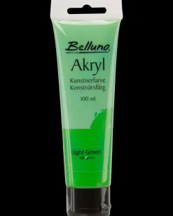 Belluno Akrylfarve 100 ml Light green| Akrylmaling