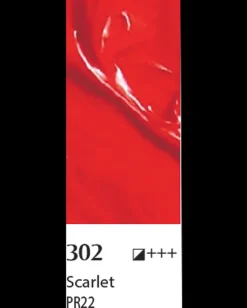 Belluno Akrylfarve 100 ml Scarlet| Akrylmaling