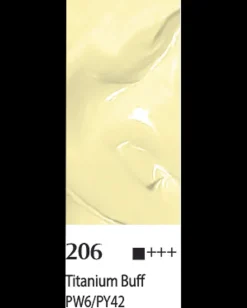 Belluno Akrylfarve 100 ml Titanium Buff| Akrylmaling