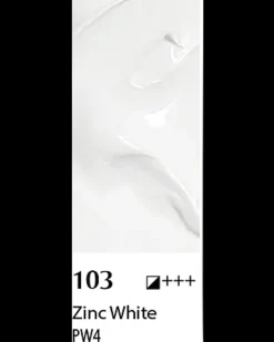 Belluno Akrylfarve 100 ml Zinc white| Akrylmaling