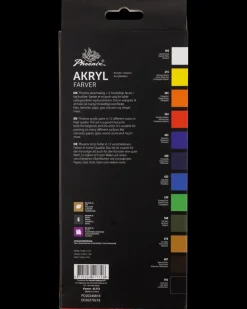 Akrylfarvesæt - 12 ml| Akrylmaling