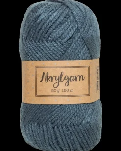 Akrylgarn 50 g - mørkeblå| Sy Og Strik