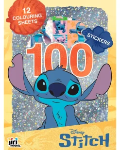 Sense Aktivitetshæfte 100 stickers - Stitch| Øvrige Hobbyartikler