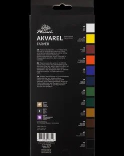 Akvarelfarvesæt - 12 ml| Øvrige Hobbyartikler