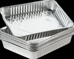 Alubakke lille 17,5 x 22,5 - 10-pak| Reserve- Og Løsdele|Grilltilbehør