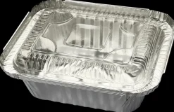 BAKERgrill Alubakke med låg 5 x 12,5 x 14,5 cm 10-pak| Reserve- Og Løsdele|Grilltilbehør