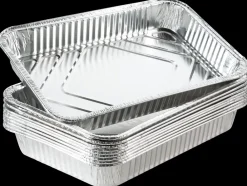 Alubakke mellem 21,5 x 31 - 10-pak| Reserve- Og Løsdele|Grilltilbehør