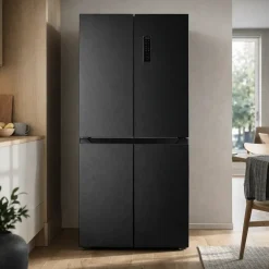 Wasco Amerikaner Køle/fryseskab FR362BL - Sort| Køle/Fryseskabe