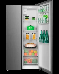 Wasco Amerikaner køle/fryseskab KFA555SSD| Køle/Fryseskabe