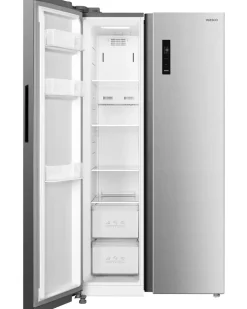 Wasco Amerikaner køle/fryseskab KFA553SSN- stål| Køle/Fryseskabe