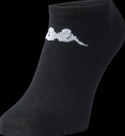 Kappa Ankelstrømper sort - 3-pak| Strømper Og Arbejdsstrømper