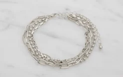 Armbånd 4-i-1 - sølv| Smykker & Hårpynt