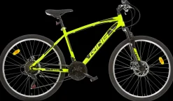 aurelia 26" cykel med 18 gear - Fluo gul|Børn Mountainbike - Mtb|Børnecykler