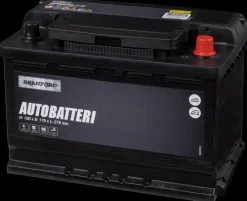 BRANFORD Autobatteri 74Ah +højre| Auto- Og Mc-Batterier