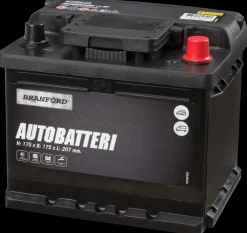 BRANFORD Autobatteri 44Ah +højre| Auto- Og Mc-Batterier