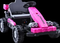 Azeno Transformer Elbil 24V - Pink|Børn Udeleg På Hjul|Elbil Til Børn