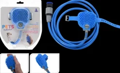 Badebørste til kæledyr med slange| Dyrepleje