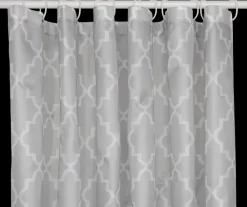 Badeforhæng 200 x 200 cm - Stribe| Badeværelsesartikler