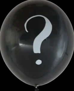 Ballon gender reveal sort| Festartikler