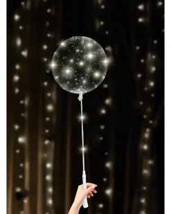 Ballon med LED på pind| Festartikler|Nytårspynt