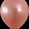 Ballon roseguld 6-pak| Festartikler|Nytårspynt