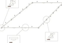 Base 3# til bundramme metal| Tilbehør Og Reservedele