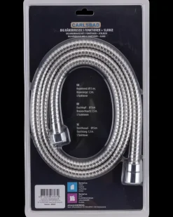 Carlsbad Big Håndbruser med slange - 5 funktioner| Brusesæt Og -Slanger