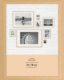Billedramme 13 x 18 cm - natur| Billedrammer