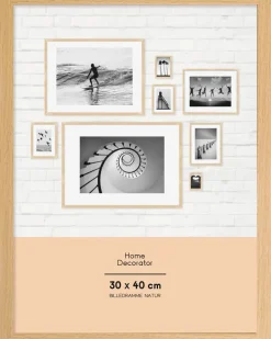 Billedramme 30 x 40 cm - natur| Billedrammer