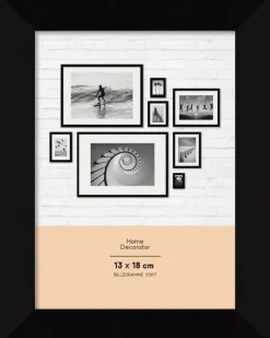 Billedramme 13 x 18 cm - sort| Billedrammer