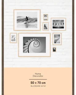 Sjöbo Home Billedramme 50 x 70 cm - valnød| Billedrammer