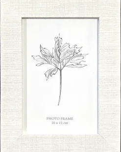 Billedramme 10 x 15 cm hvid blank| Billedrammer