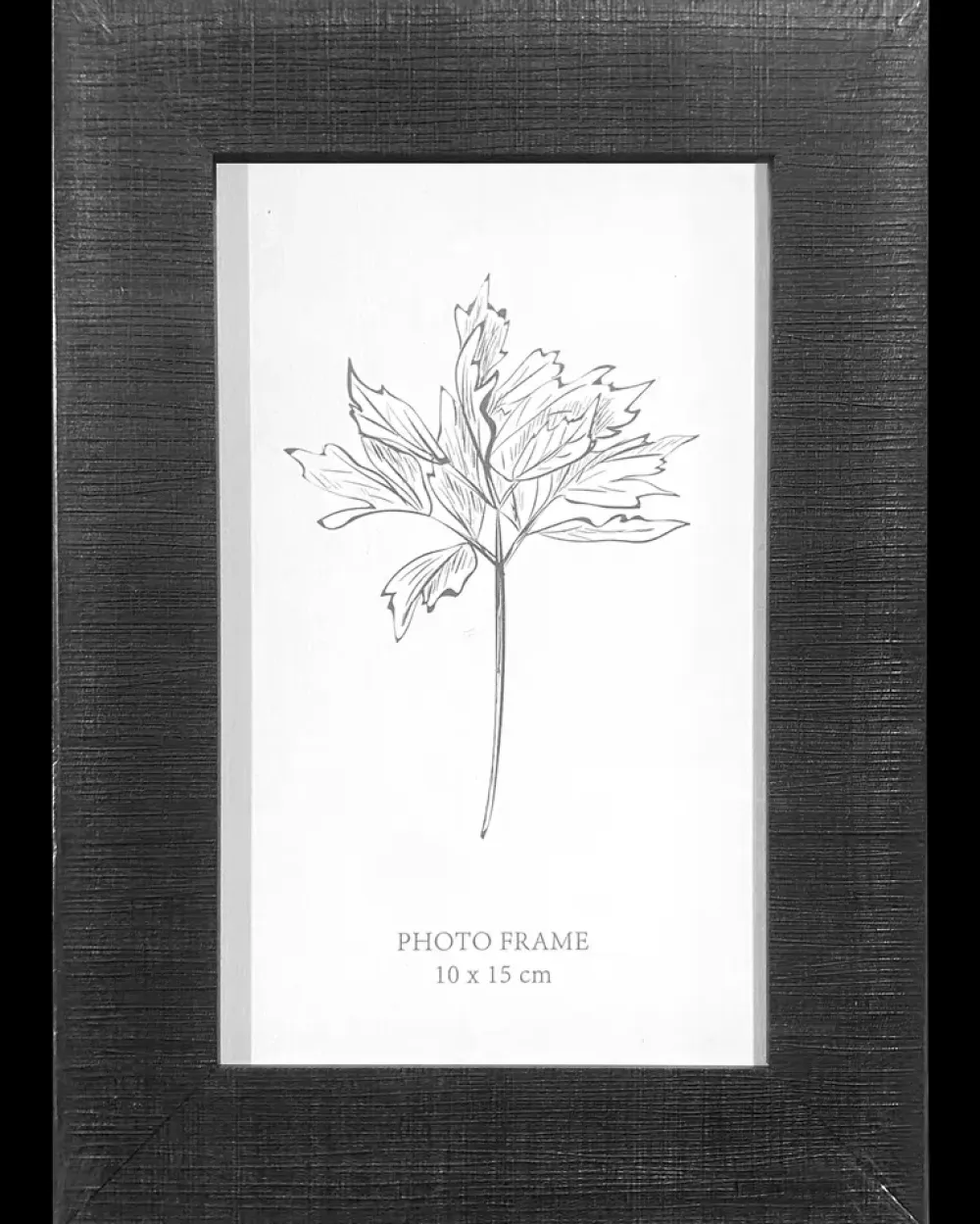 Billedramme 10 x 15 cm sort blank| Billedrammer