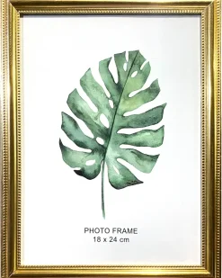 Billedramme antik guld 18 x 24 cm| Billedrammer