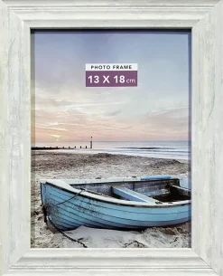 Billedramme hvid bred - 13 x 18 cm| Billedrammer