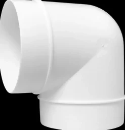 EUROPLAST Bøjning vinkel Ø100 mm| Ventilation Og Varmeflytning