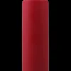 Bloklys Ø6,8 x H 20 cm rød| Lys Og Olielamper