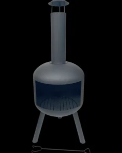 BAKERgrill Bålsted med skorsten| Reserve- Og Løsdele|Bålpladser Og Havepejse