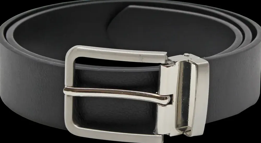 Designed FOR YOU Bælte i læder - sort str L| Øvrigt Tøj Og Tilbehør