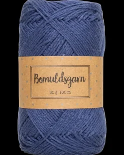 Bomuldsgarn 50 g - marineblå| Sy Og Strik