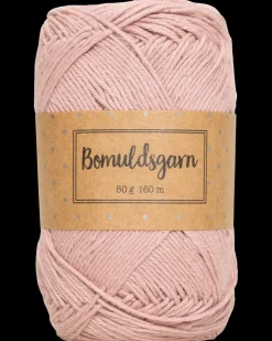 Bomuldsgarn 50 g - støvet rosa| Sy Og Strik