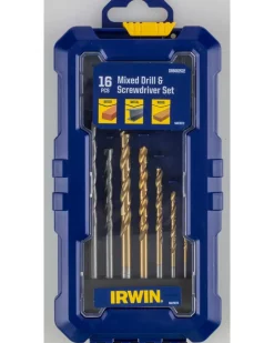 Irwin Bor- og bitssæt 16 dele| Bor|Bits