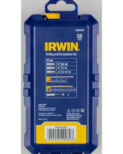 Irwin Bor- og bitssæt 16 dele| Bor|Bits